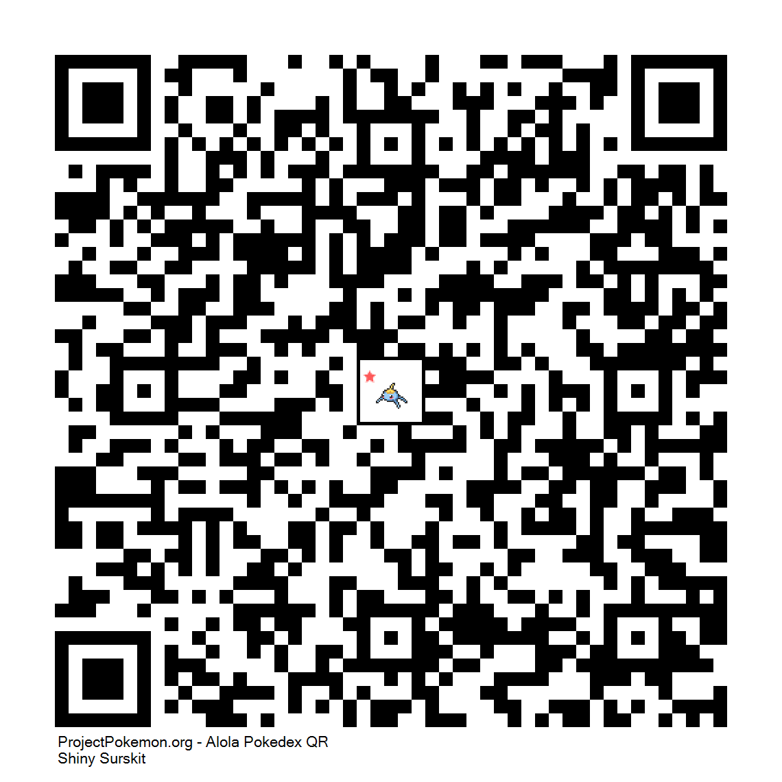 Cdigo QR de Surskit variocolor